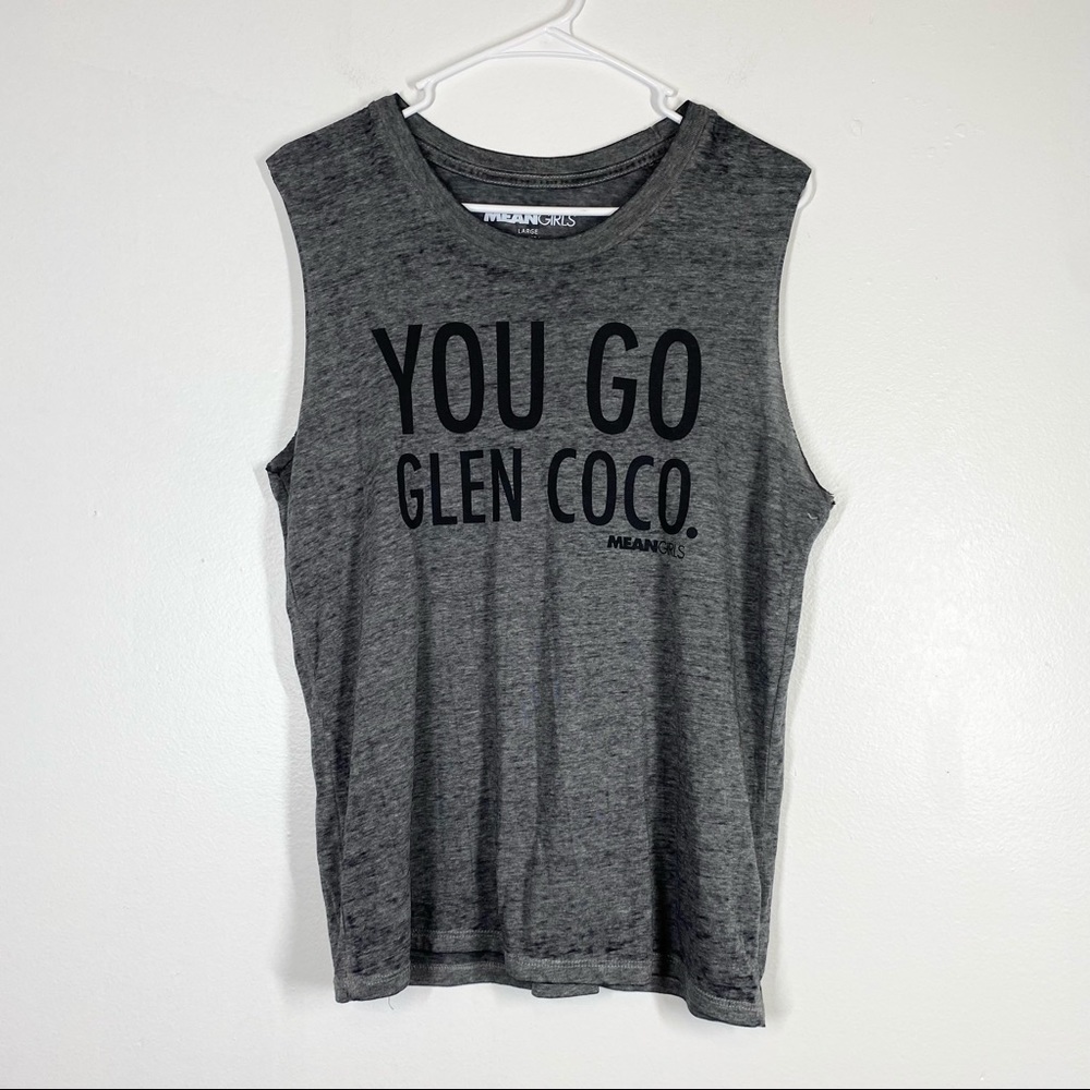 MEAN GIRLS You Go Glen Coco Muscle Tee Tank Top L